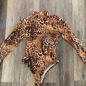 Leopard leotard
